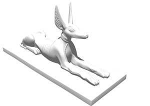 独特造型动物小品雕塑精选SU(草图大师)模型