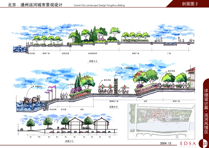 北京通州运河城市景观设计(3)