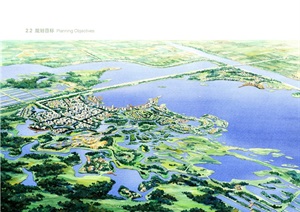 某详细湿地生态公园总体概念规划jpg方案
