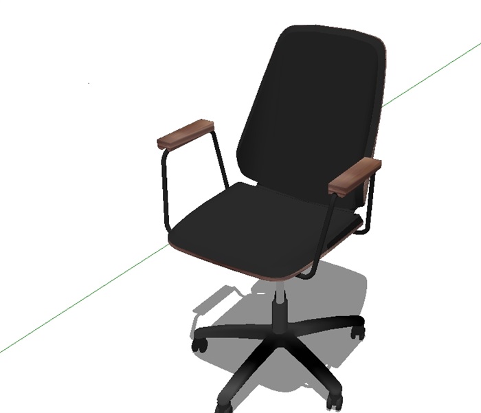 办公椅经典设计su模型(1)