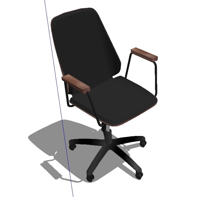 办公椅经典设计su模型(2)
