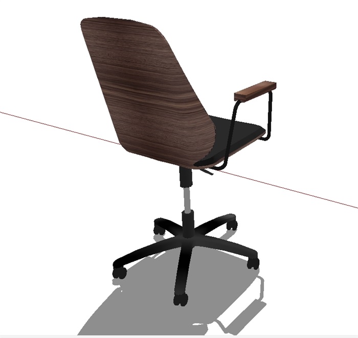 办公椅经典设计su模型(3)