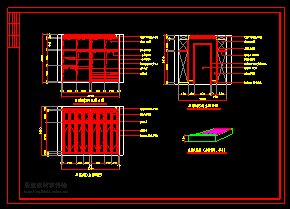 欧式（别墅）室内装修设计施工图(4)