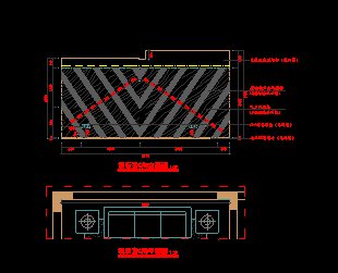 欧式三层别墅室内设计施工图(5)