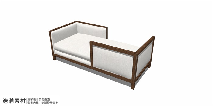 12个室内沙发家具组件ＳＵ模型(4)