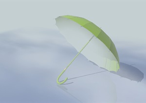 遮雨伞设计SU(草图大师)模型