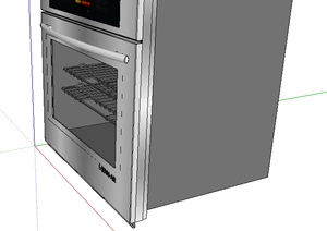 室内烤箱素材SU(草图大师)模型