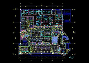 南京水中游火锅店 详细设计cad施工图