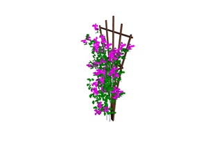花架植物素材设计SU(草图大师)模型