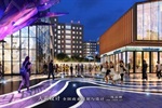 城市综合体设计效果图：河南洛阳老城根-步行街2