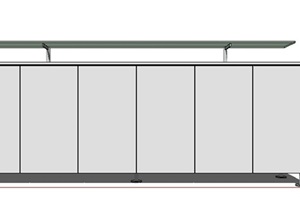 矮柜储物柜设计SU(草图大师)模型
