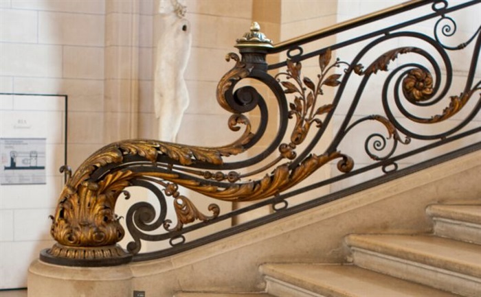 某欧式卢浮宫楼梯设计su模型