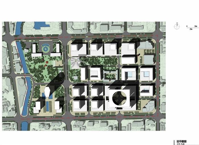 某主城中央公园及CBD核心区规划及城市设计pdf方案(2)
