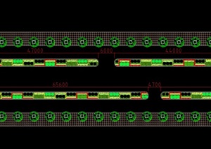 东湖北路绿化设计cad方案