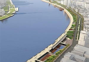 某上海市外滩滨水区城市设计pdf方案