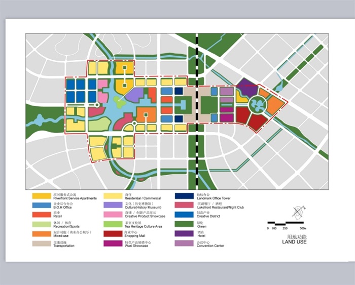 某现代东新城商务核心区项目城市设计ppt方案(1)