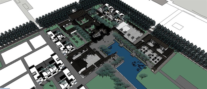 新农村住宅区规划及公共活动公园(3)