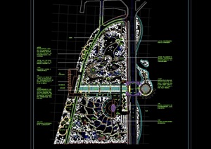 厦门海洋公园规划设计cad方案
