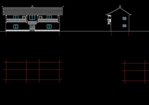 桂北民居住宅建筑设计cad方案