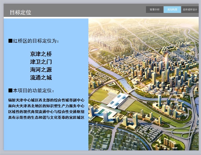 某市红桥区总体城市设计ppt方案(9)