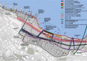 某现代中环新海滨城市规划设计pdf方案