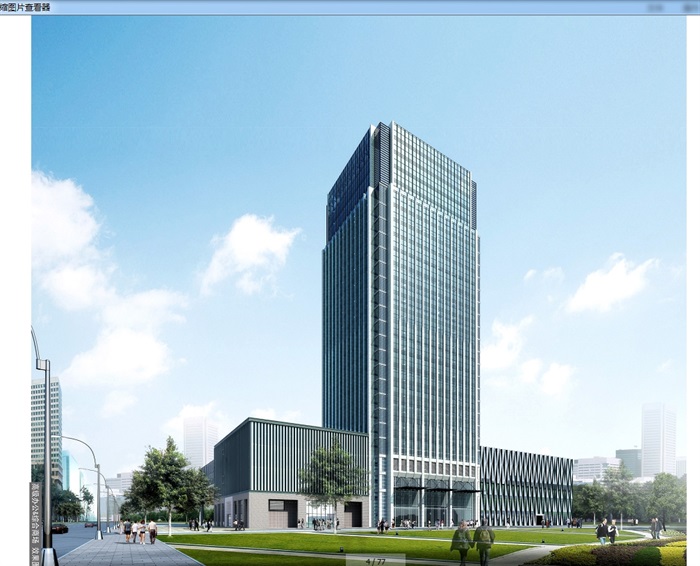 某核心区扬州商城商圈规划设计jpg方案(3)