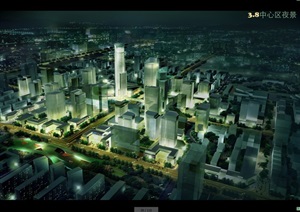 某平顶山商业中心城市设计项目jpg方案