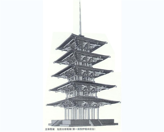 木结构塔建筑jpg方案(1)