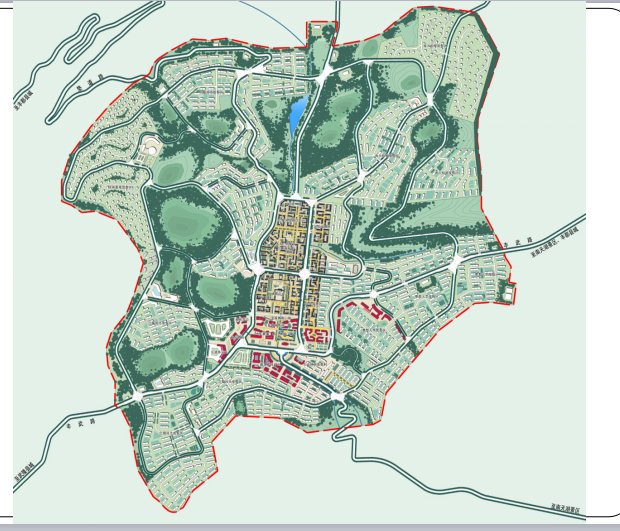 山地乡镇组团概念性城市设计规划方案(2)