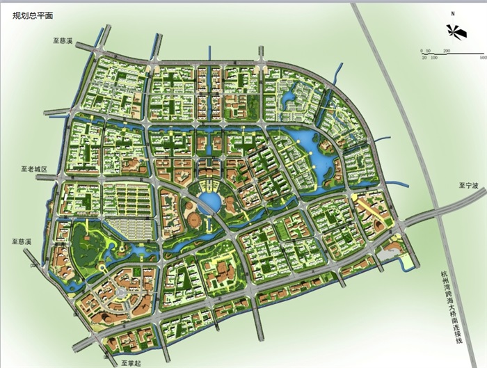 观海卫镇新城规划图图片