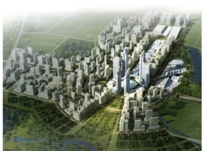 某市南部中心城区发展规划设计pdf方案