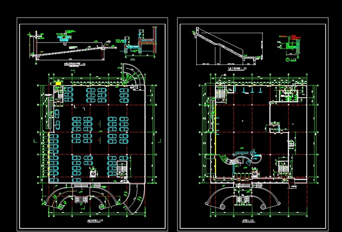 综合办公楼建筑设计cad施工图(3)