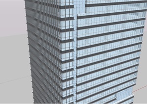 现代汇基办公商业大厦ＳＵ模型