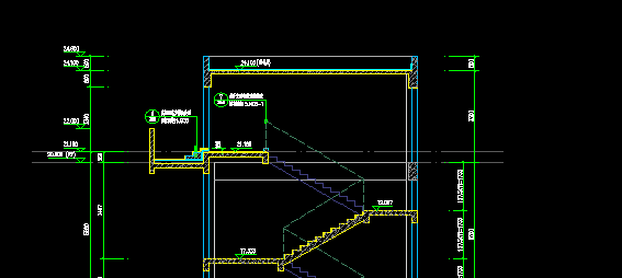 多高层楼梯建筑施工图 t3(5)
