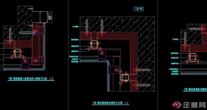 某详细的住宅室内CAD节点详图