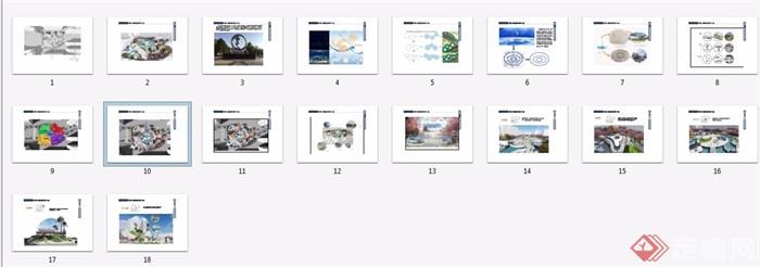 学生作业——校园小广场设计方案PDF文本