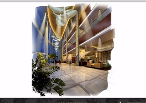 大连远洋洲际酒店详细室内设计pdf方案