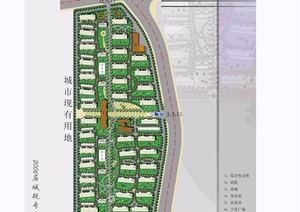 城市规划专业小区规划设计jpg文本