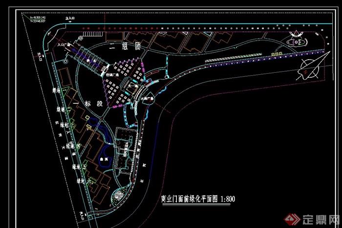 重庆某公园植物种植设计cad施工图