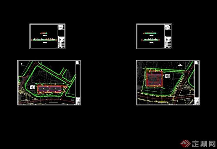 惠州光辉家具城空间设计cad、jpg方案