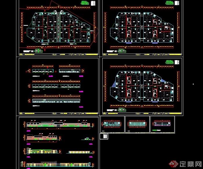 惠州光辉家具城空间设计cad、jpg方案