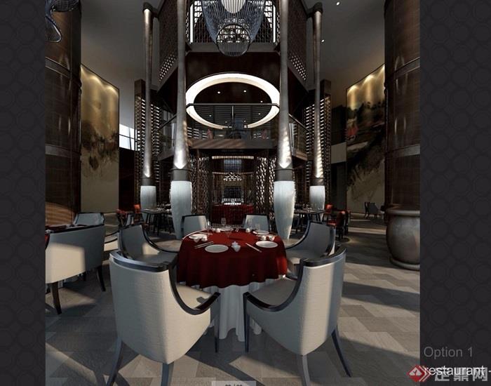 上海恒隆天地一家餐饮空间jpg方案