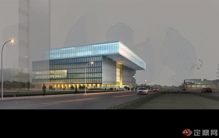 南开大学图书馆建筑设计jpg方案