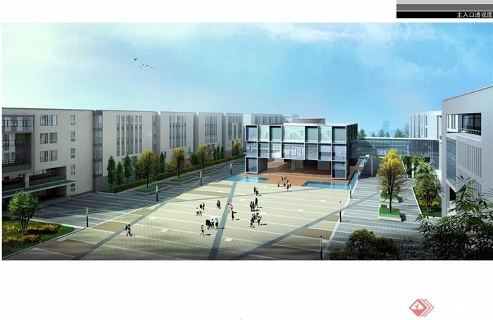 苏东大学校景观设计jpg方案