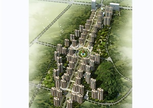 郴州商业住宅建筑详细设计jpg、cad方案