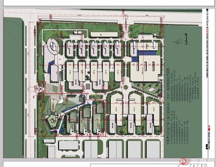上海普天工业园建筑设计pdf方案