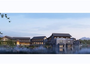金坛紫云湖休闲度假酒店建筑设计jpg方案