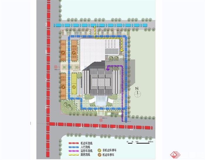 宿迁信用联社办公楼详细建筑设计jpg方案