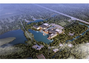 马钢国际会议中心详细景观设计jpg方案