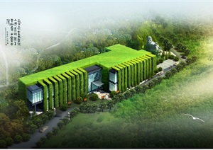 九华山公园旅游配套设施建筑改造工程设计jpg方案